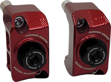 DRIVEN RACING Captive Axle Block - Red - ZX4 DRCAX-205RD