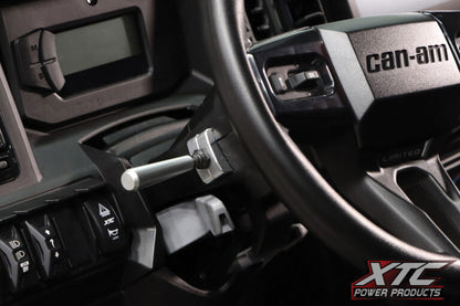 Auto Turn Signal Kit W/ Billet Lever And Front Drl Lights Can