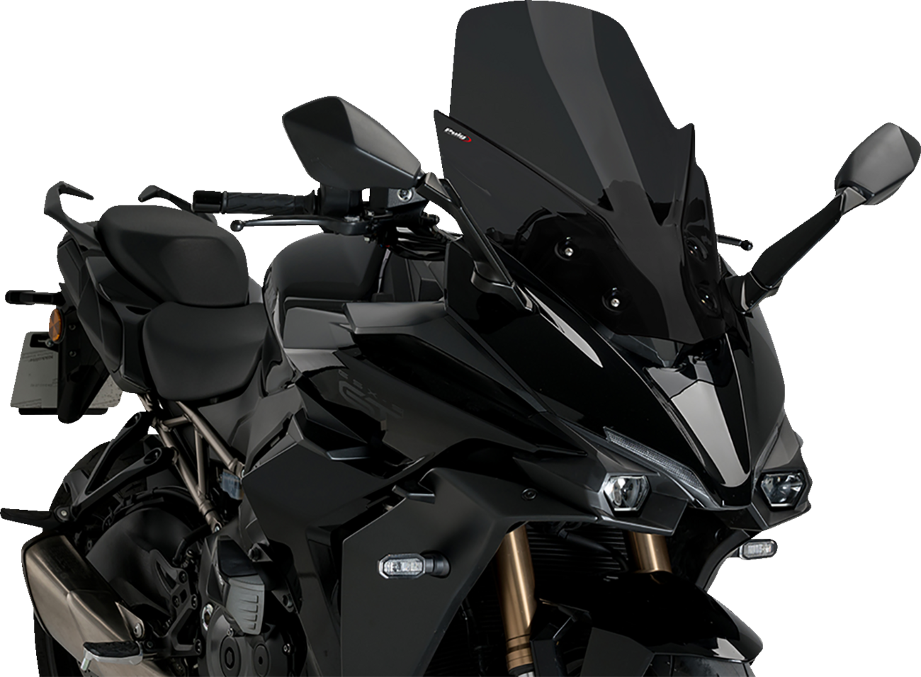 PUIG HI-TECH PARTS Touring Windscreen - Dark Smoke - GSX-S1000 21342F