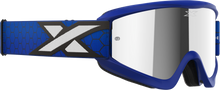 Flat Out Mirror Goggle Royal Blue Silver Mirror