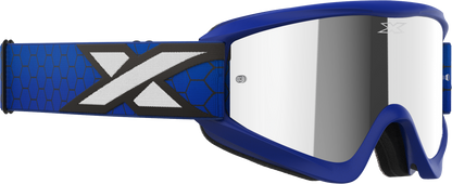 Flat Out Mirror Goggle Royal Blue Silver Mirror
