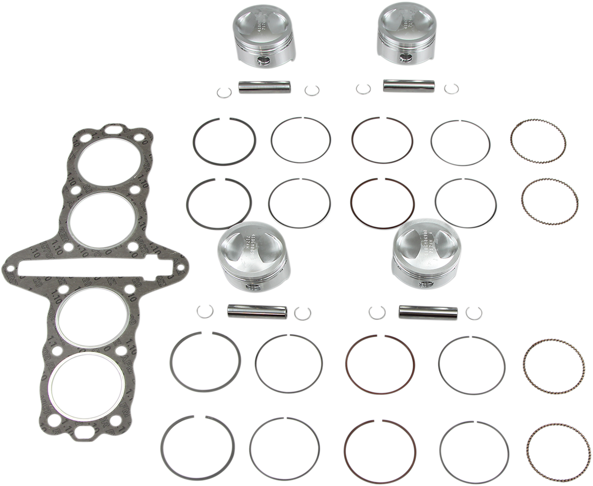 WISECO Piston Kit with Gasket - 69.00 mm - Kawasaki K810