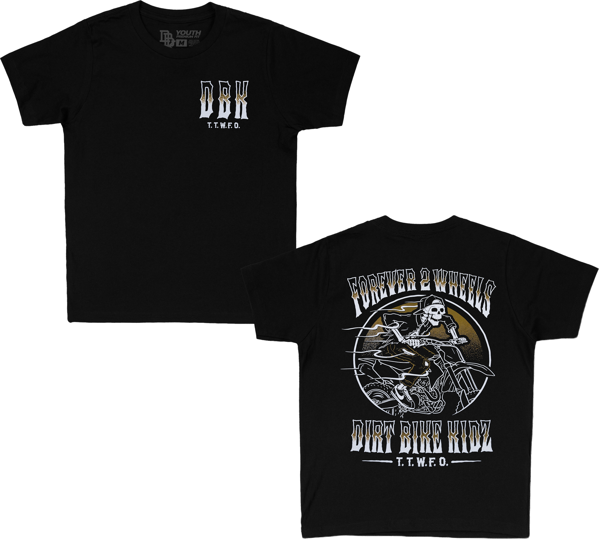 Ghost Rider Youth Tee Black Ys