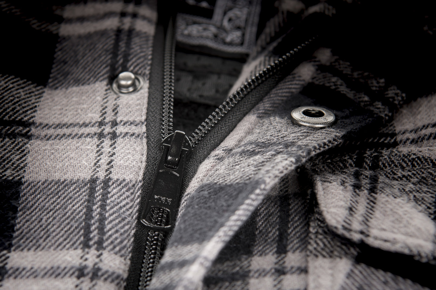 Marksman Flannel Black/Grey 4x