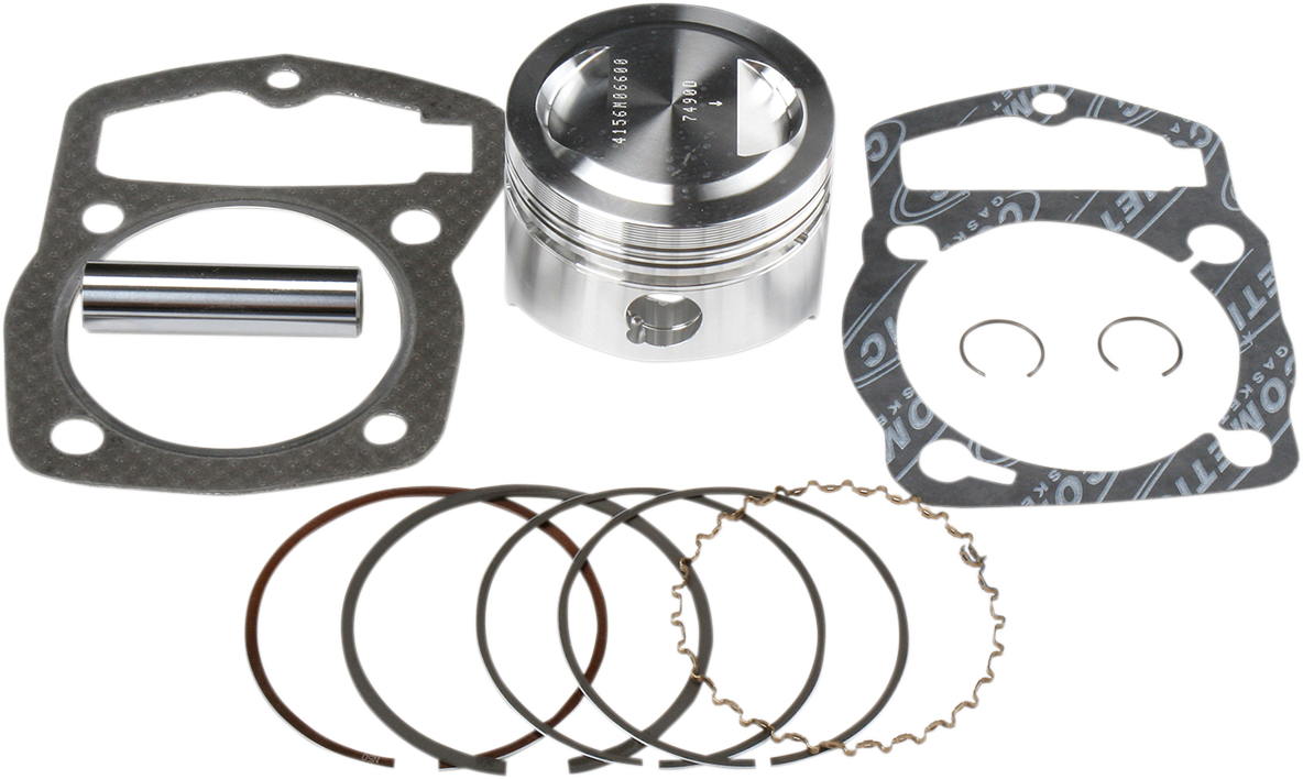 WISECO Piston Kit with Gaskets - 66.00 mm - Honda PK1117