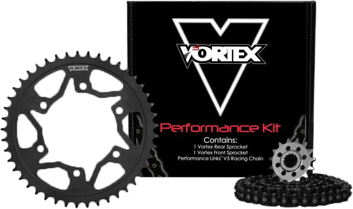 Sprocket/Chain Kit Stl/Stl 14/47t Sil Sx3 520 110l Blk