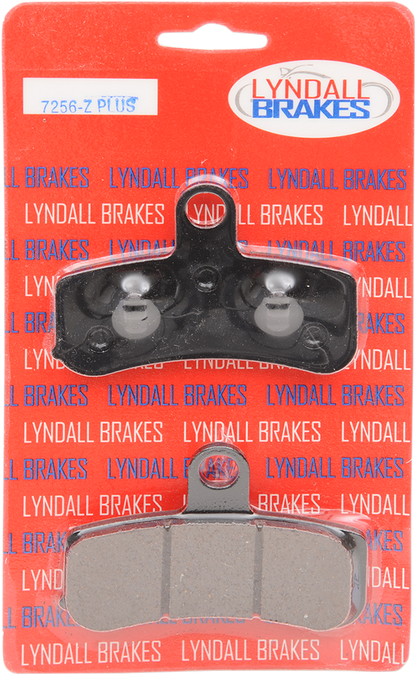 LYNDALL RACING BRAKES LLC Z-Plus Brake Pads - Harley-Davidson 7256-Z+