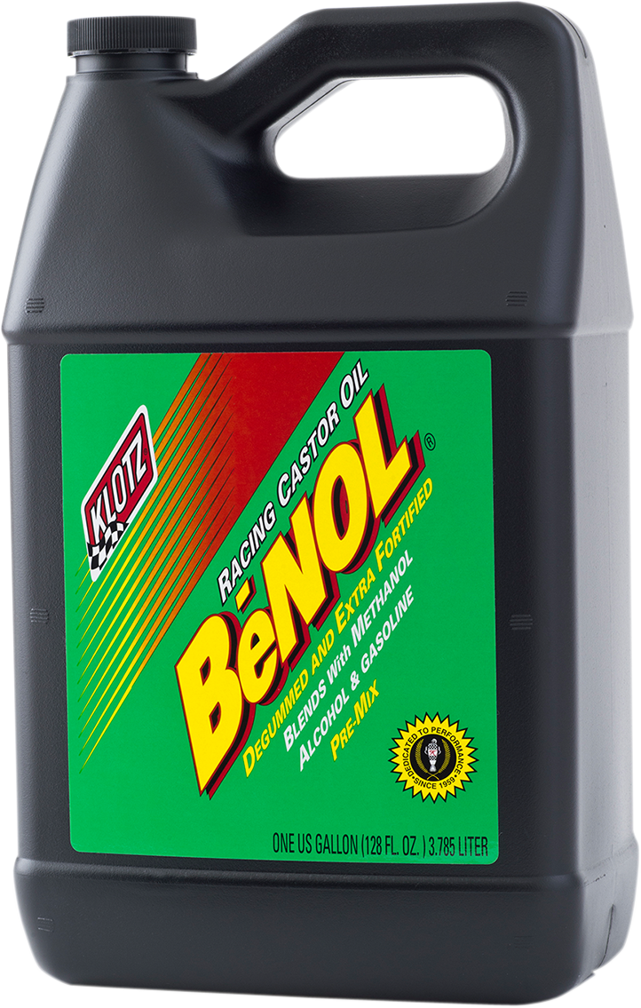KLOTZ OIL BeNOL® Racing Premix 2-Stroke Castor Oil - 1 U.S. gal. BC-171