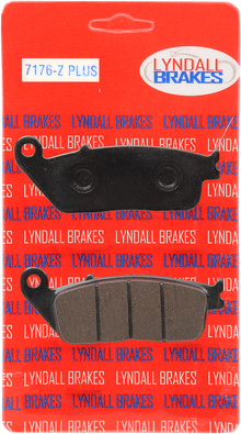 LYNDALL RACING BRAKES LLC Z-Plus Brake Pads - Rear - Victory 08-17 7176-Z+