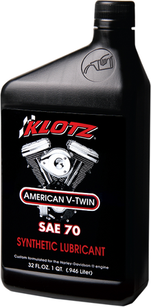 KLOTZ OIL V Twin Synthetic Oil - 70W - 1 U.S. quart KH-70