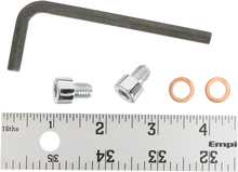 GARDNER-WESTCOTT Drain Plug - Fork - Allen Head - Chrome - 35 mm C-20-58