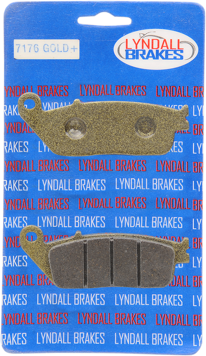LYNDALL RACING BRAKES LLC Brake Pads - Rear - Victory 7176-GPLUS