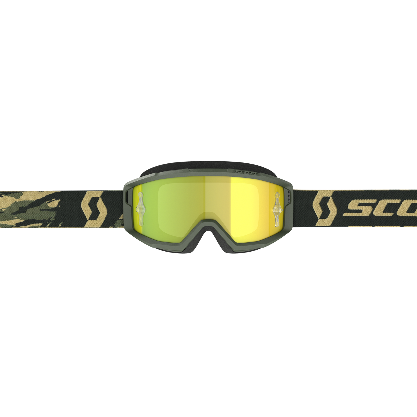 Primal Goggle Camo/Khaki Yellow Chrome Works Lens