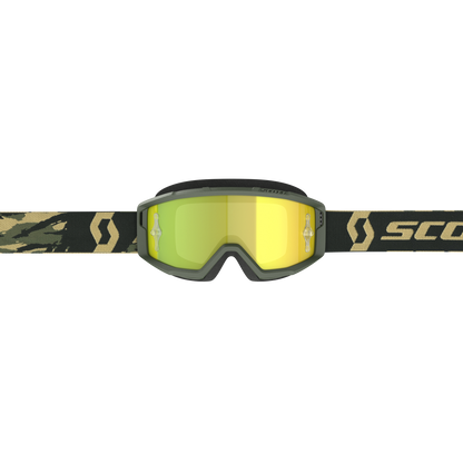 Primal Goggle Camo/Khaki Yellow Chrome Works Lens
