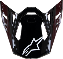 ALPINESTARS Supertech M10 Visor - Solid - Gloss Black Carbon 8980123-1188-OS