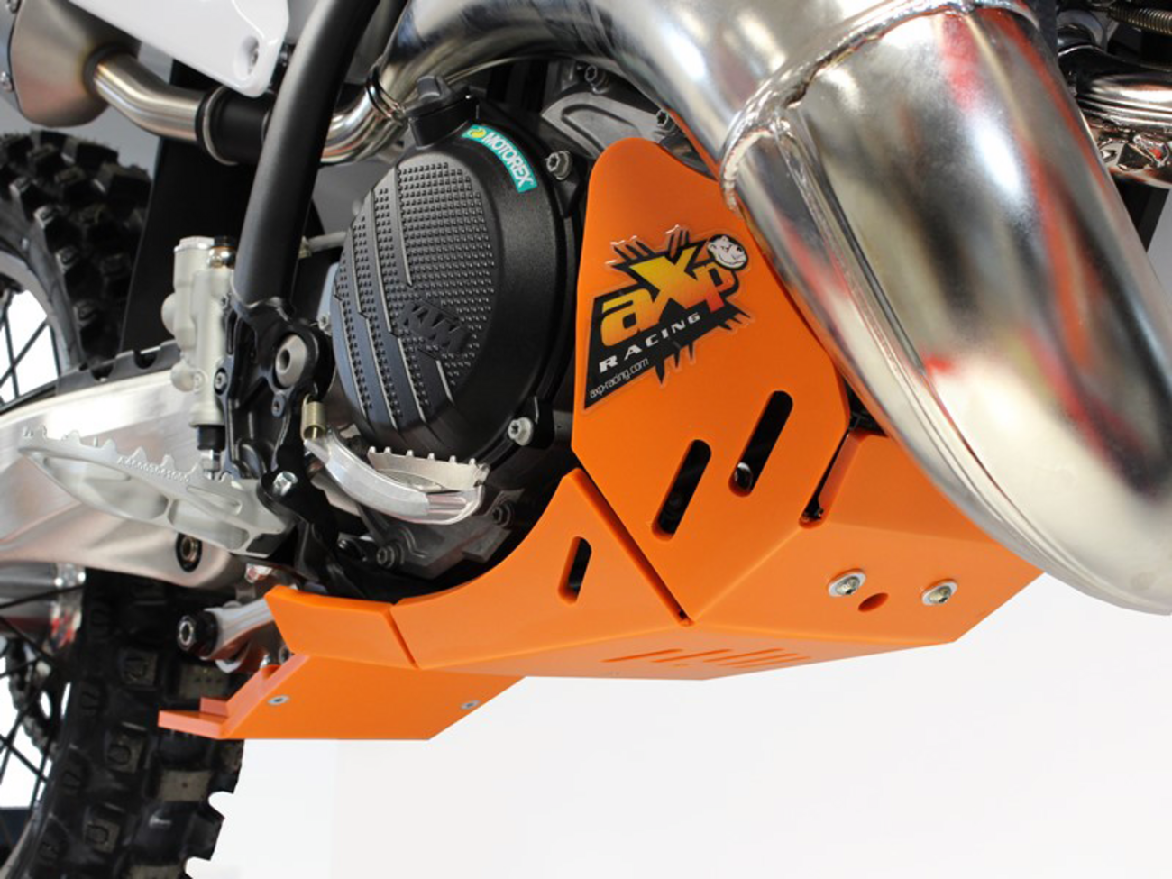 AXP RACING Xtrem Skid Plate - Orange - KTM - SX 250 | XC 250/300 AX1649