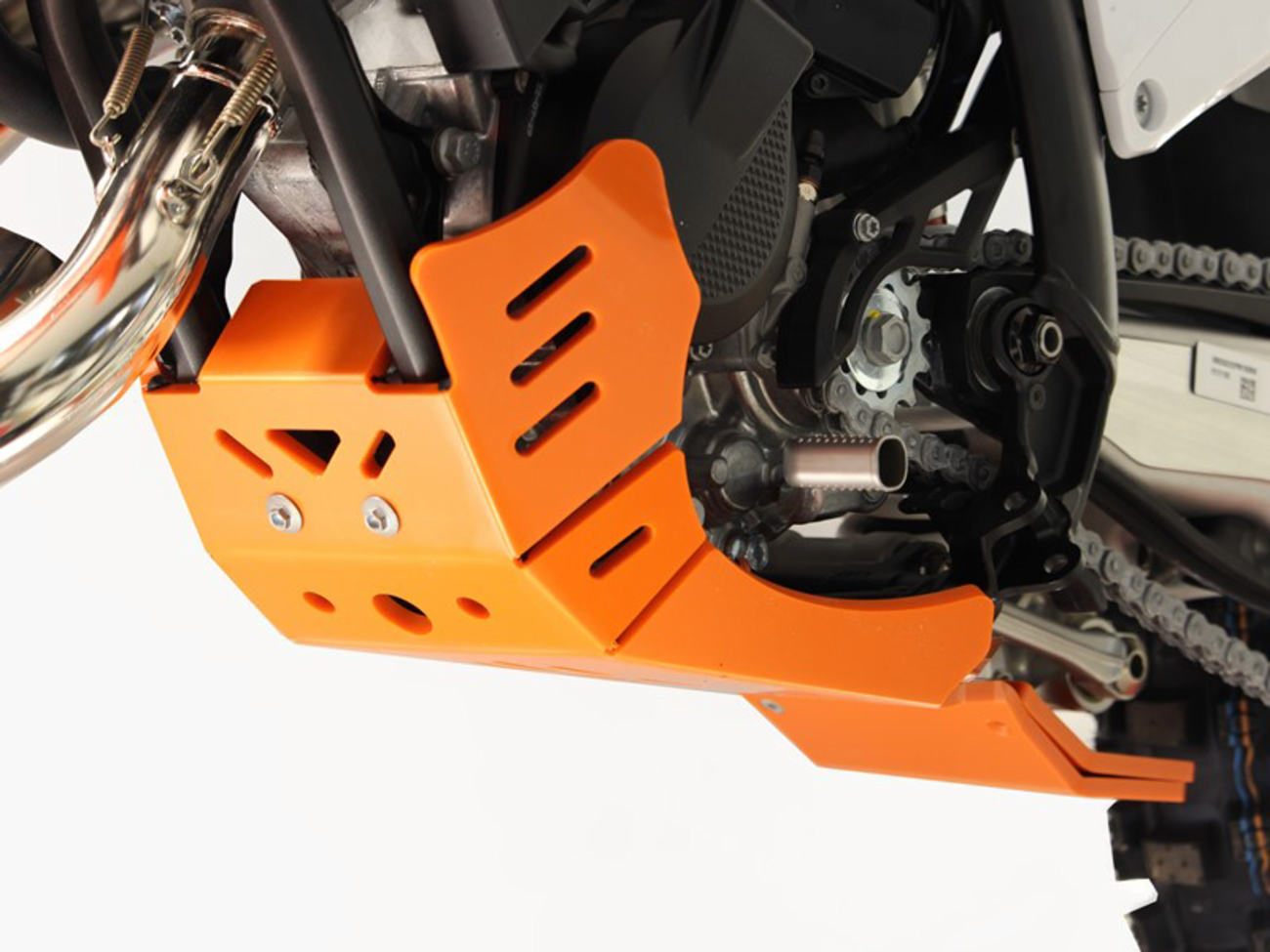 AXP RACING Xtrem Skid Plate - Orange - KTM - 125 SX/XC AX1672