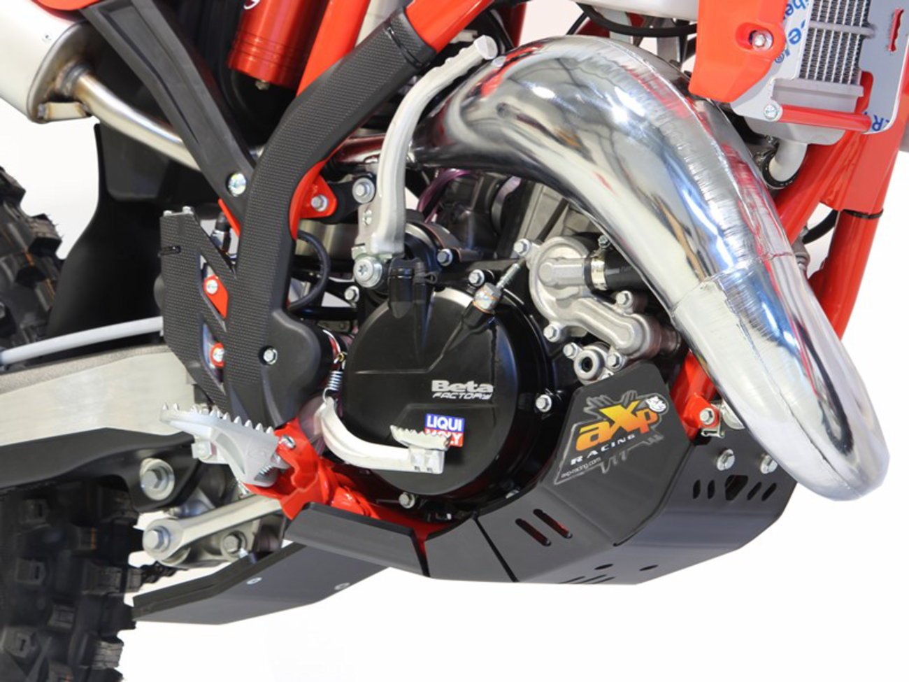 AXP RACING Xtrem Skid Plate - Black - Beta - 125/200 RR AX1685