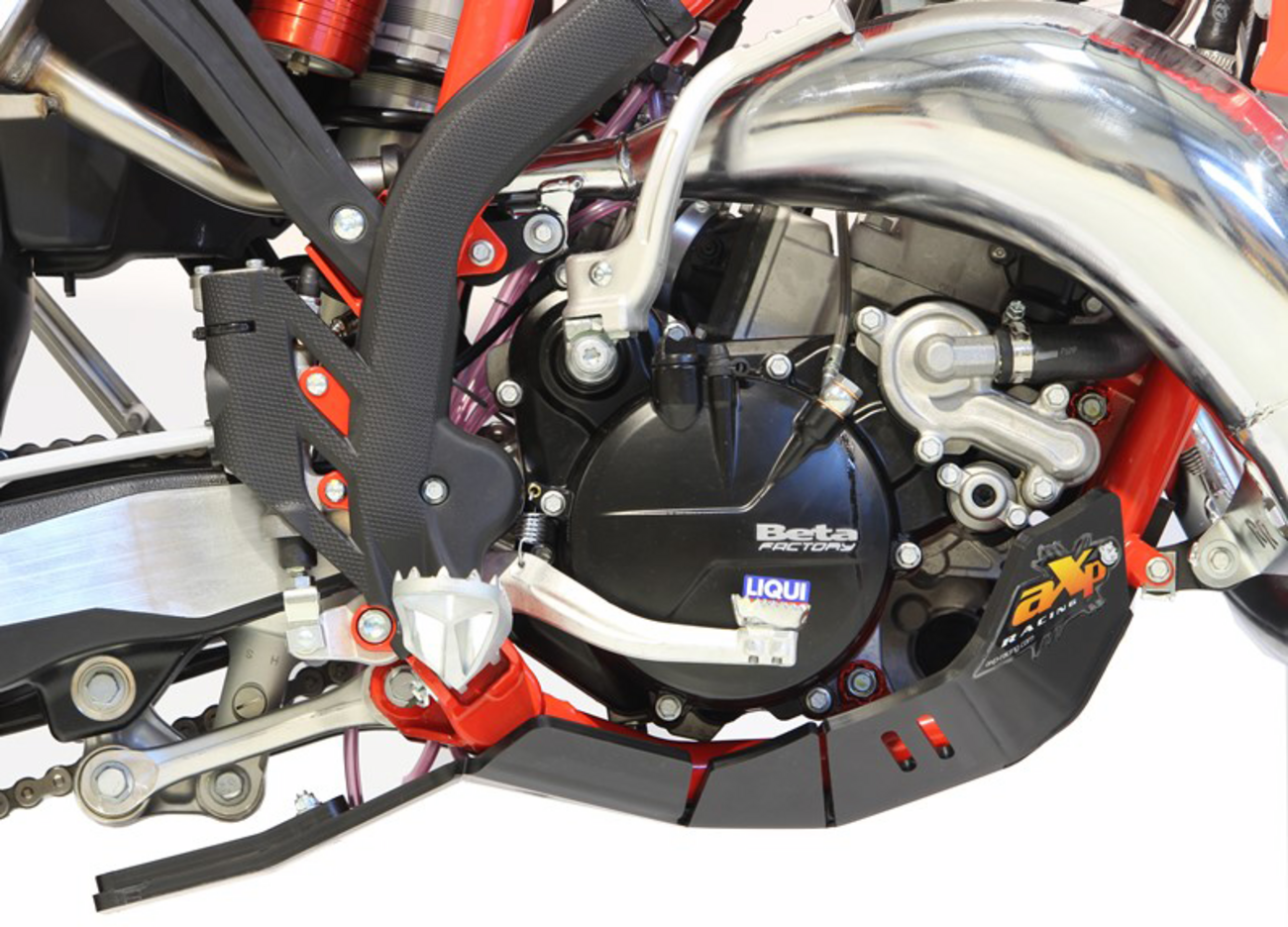 AXP RACING Xtrem Skid Plate - Black - Beta - 125/200 RR AX1685