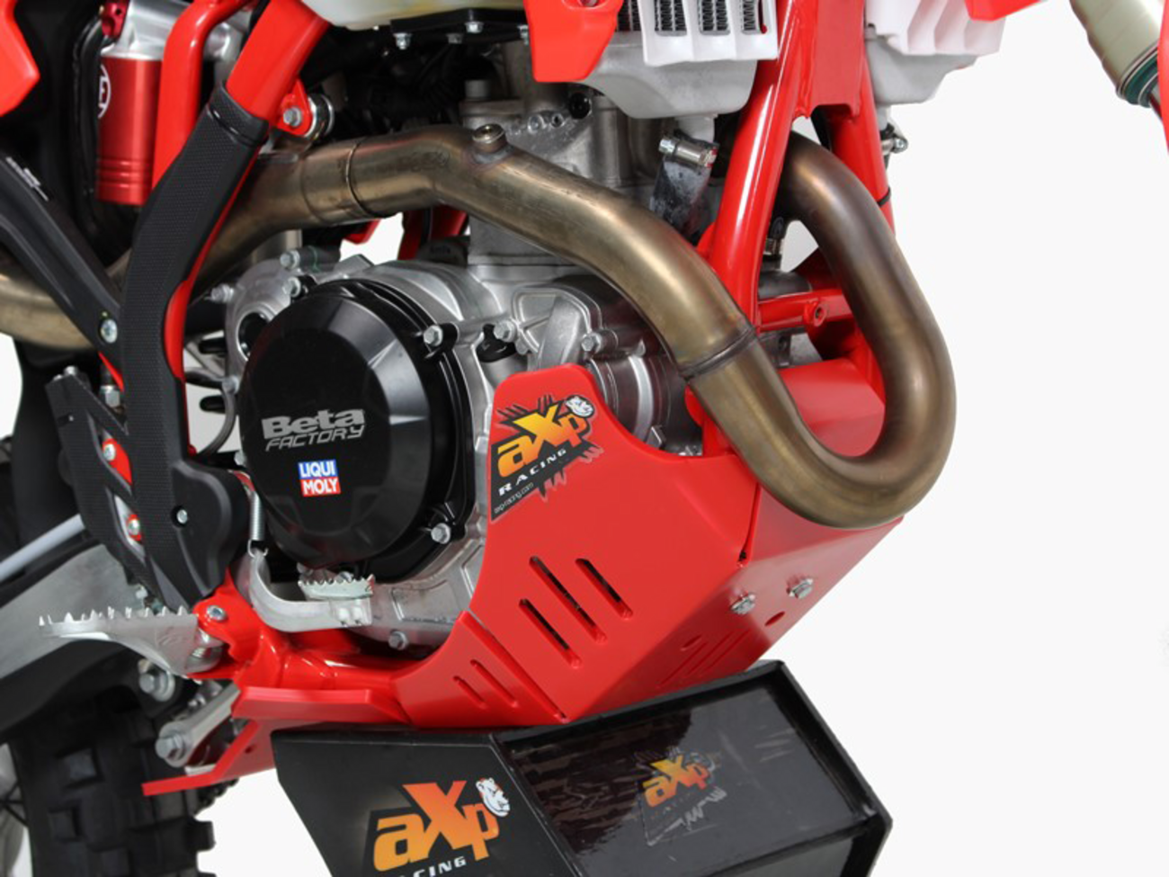 AXP RACING Xtrem Skid Plate - Red - Beta AX1684