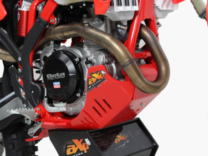 AXP RACING Xtrem Skid Plate - Red - Beta AX1684