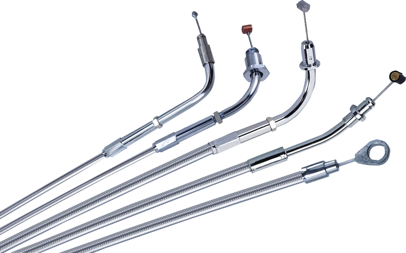 BARNETT Stainless Steel Clutch Cable for Indian - Touring 102-40-10004
