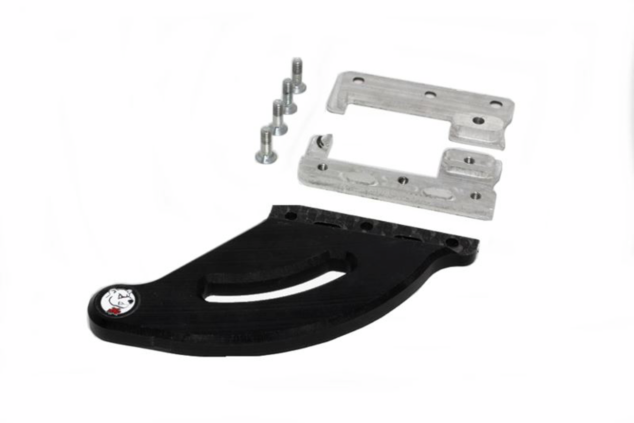 AXP RACING Rear Disc Guard - Black AX1413