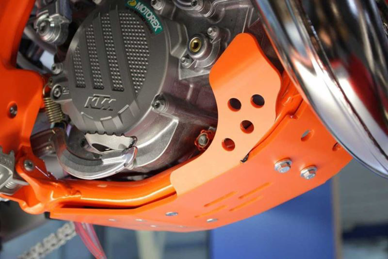 AXP RACING Skid Plate - Orange - KTM - SX 85 AX1486