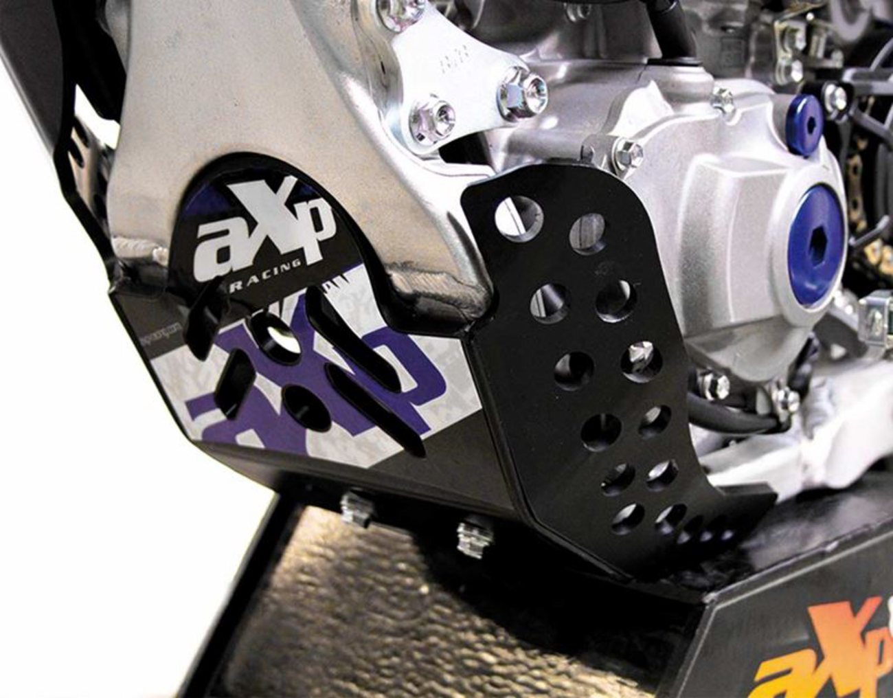 AXP RACING Skid Plate - Black - Yamaha - YZ 250 F/FX | WR 250 F AX1499