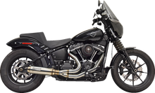 BASSANI XHAUST 2-into-1 Super Bike Exhaust System with 4" Muffler - Stainless Steel 1S77SS