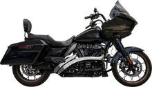 BASSANI XHAUST Sweeper Radial Exhaust System with Heat Shields - Chrome 1F21F