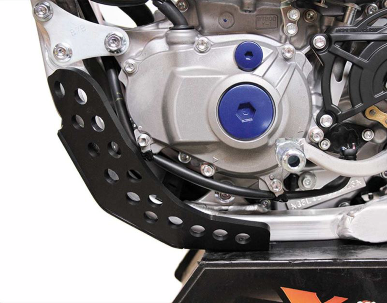 AXP RACING Skid Plate - Black - Yamaha - YZ 250 F/FX | WR 250 F AX1499