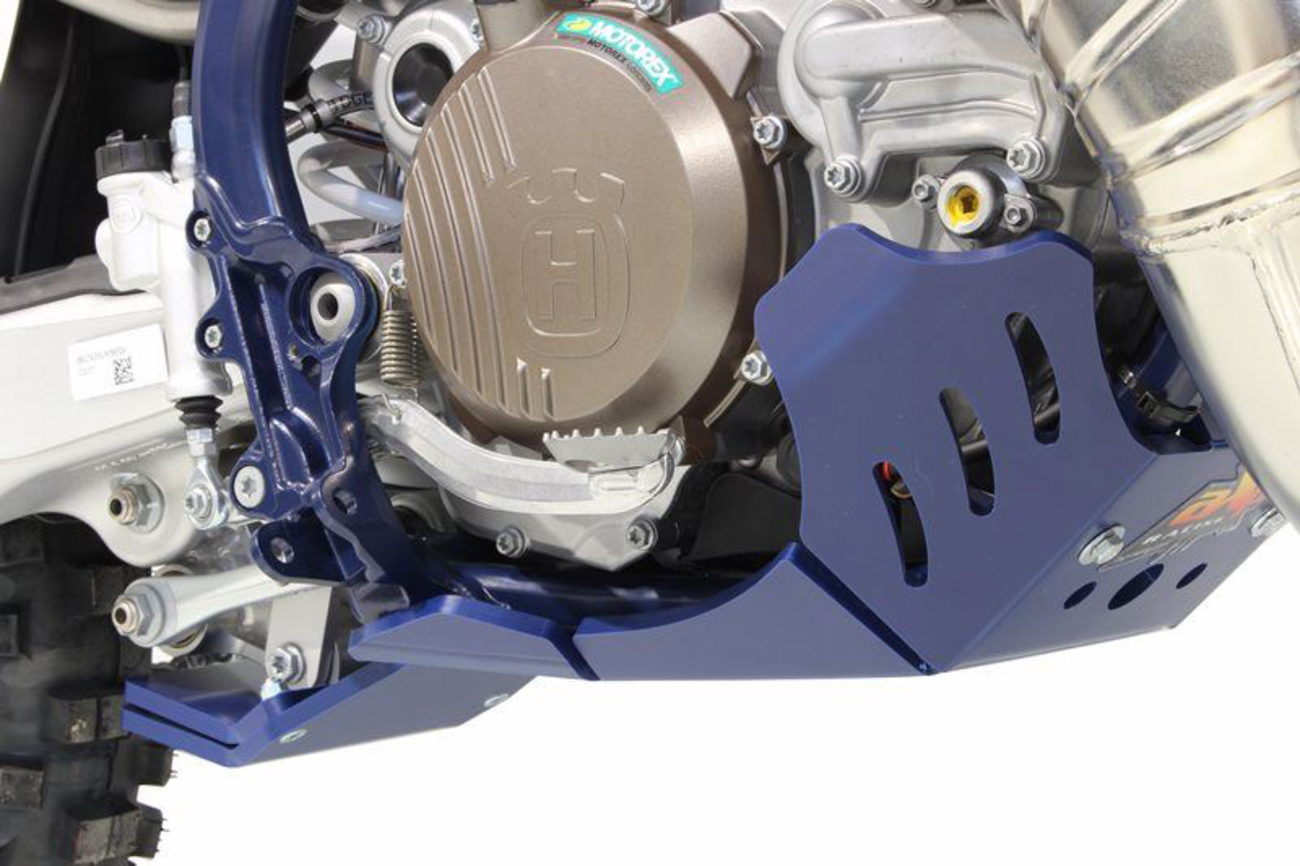 AXP RACING Xtrem Skid Plate - Blue - Husqvarna - TE 250i/300i AX1571
