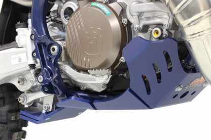 AXP RACING Xtrem Skid Plate - Blue - Husqvarna - TE 250i/300i AX1571