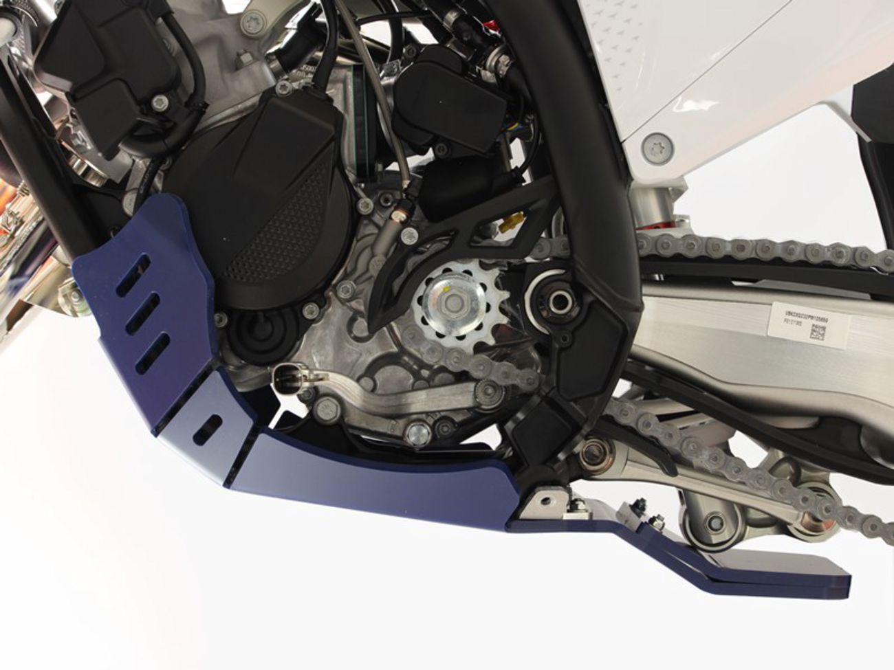 AXP RACING Xtrem Skid Plate- Blue - Husqvarna - TC125/TE150 AX1673