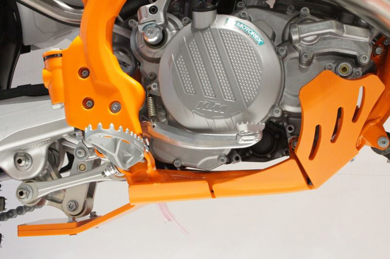 AXP RACING Xtrem Skid Plate - Orange - KTM - SX 250 | XC 250/300 AX1484
