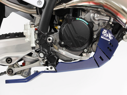 AXP RACING Xtrem Skid Plate- Blue - Husqvarna - TC125/TE150 AX1673