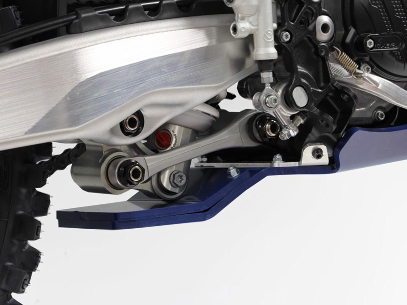 AXP RACING Xtrem Skid Plate- Blue - Husqvarna - TC125/TE150 AX1673