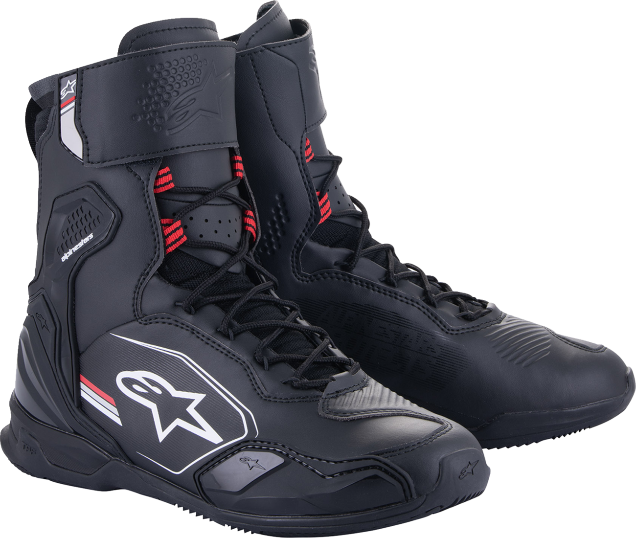 ALPINESTARS Superfaster Shoe - Black/Gray/Red - US 8.5 251112411658.5