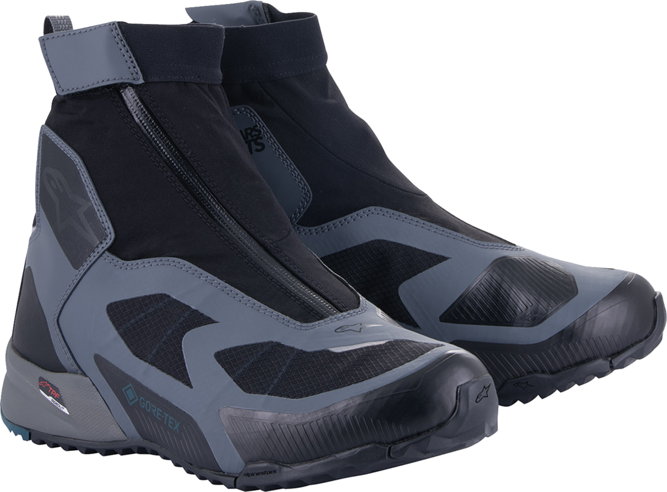 ALPINESTARS CR-8 Gore-Tex® Shoes - Black/Grey/Blue - US 9.5 / EU 42.5 233822412859.5