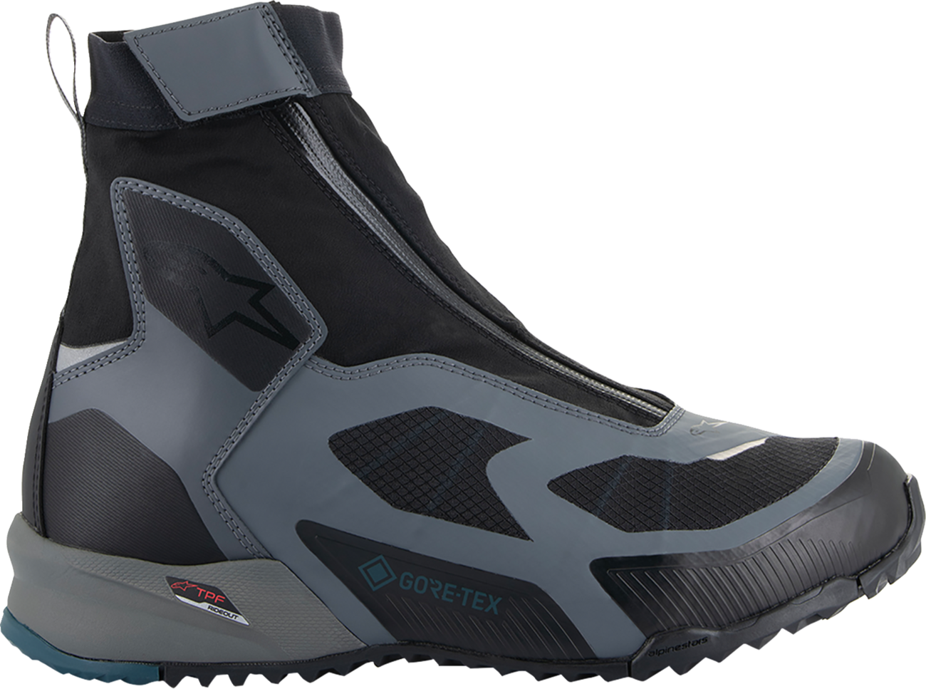 ALPINESTARS CR-8 Gore-Tex® Shoes - Black/Grey/Blue - US 9 / EU 42 233822412859