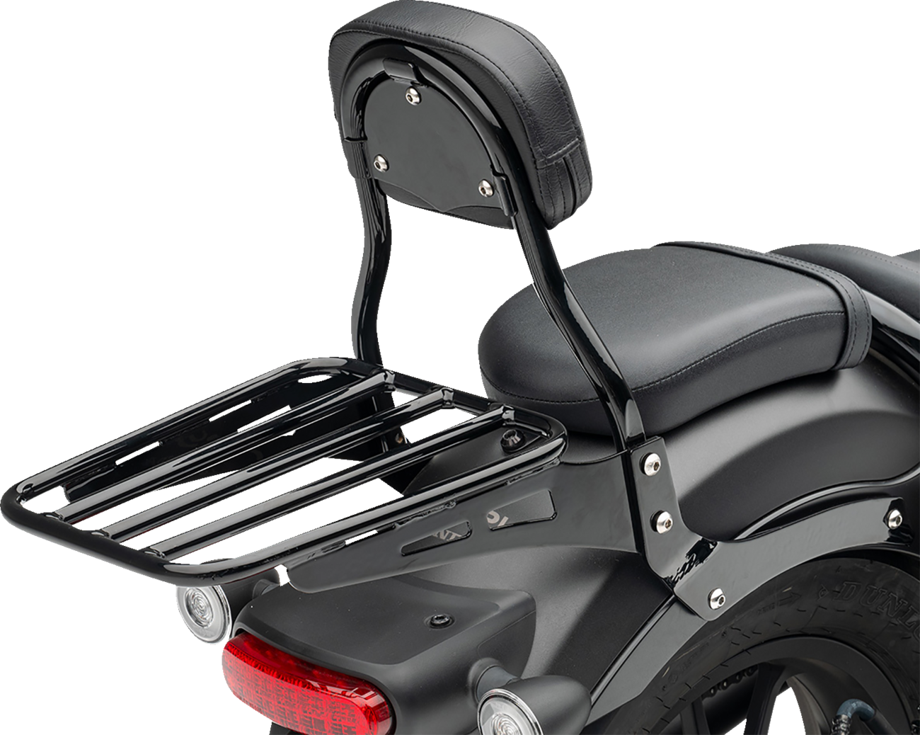 COBRA Sissy Bar - Mini - Black - Rebel 300/500 02-8608B
