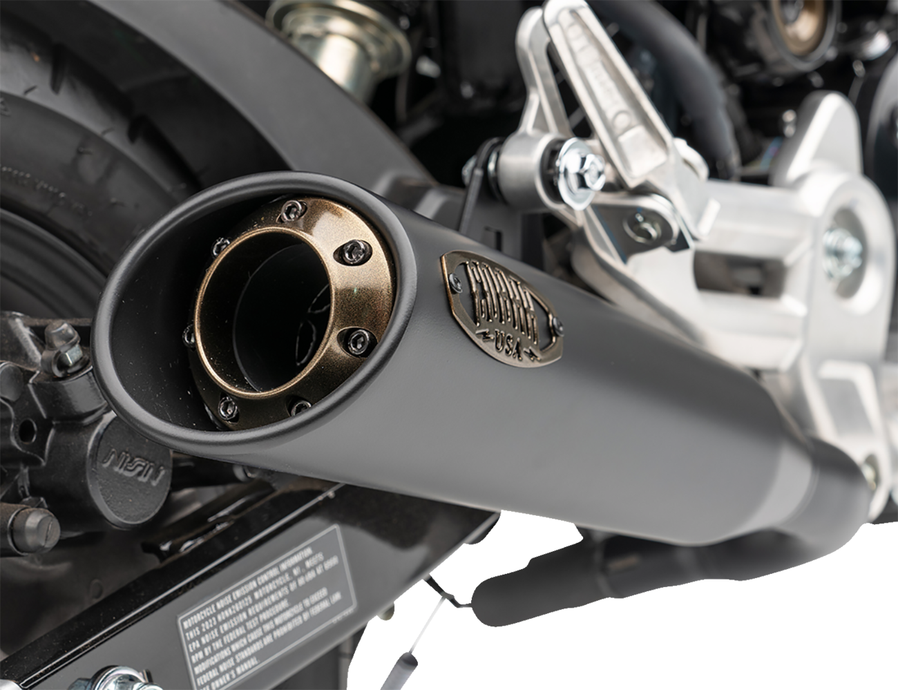 COBRA Bronze Tip Slip-On Muffler - Grom 1137BZ