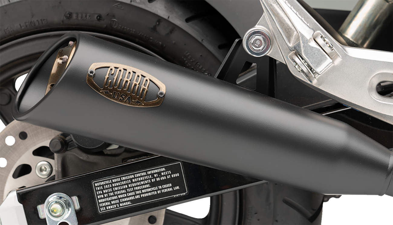 COBRA Bronze Tip Slip-On Muffler - Grom 1137BZ