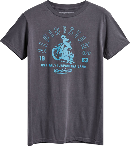 ALPINESTARS Sander T-Shirt - Charcoal - Medium 12337212018M