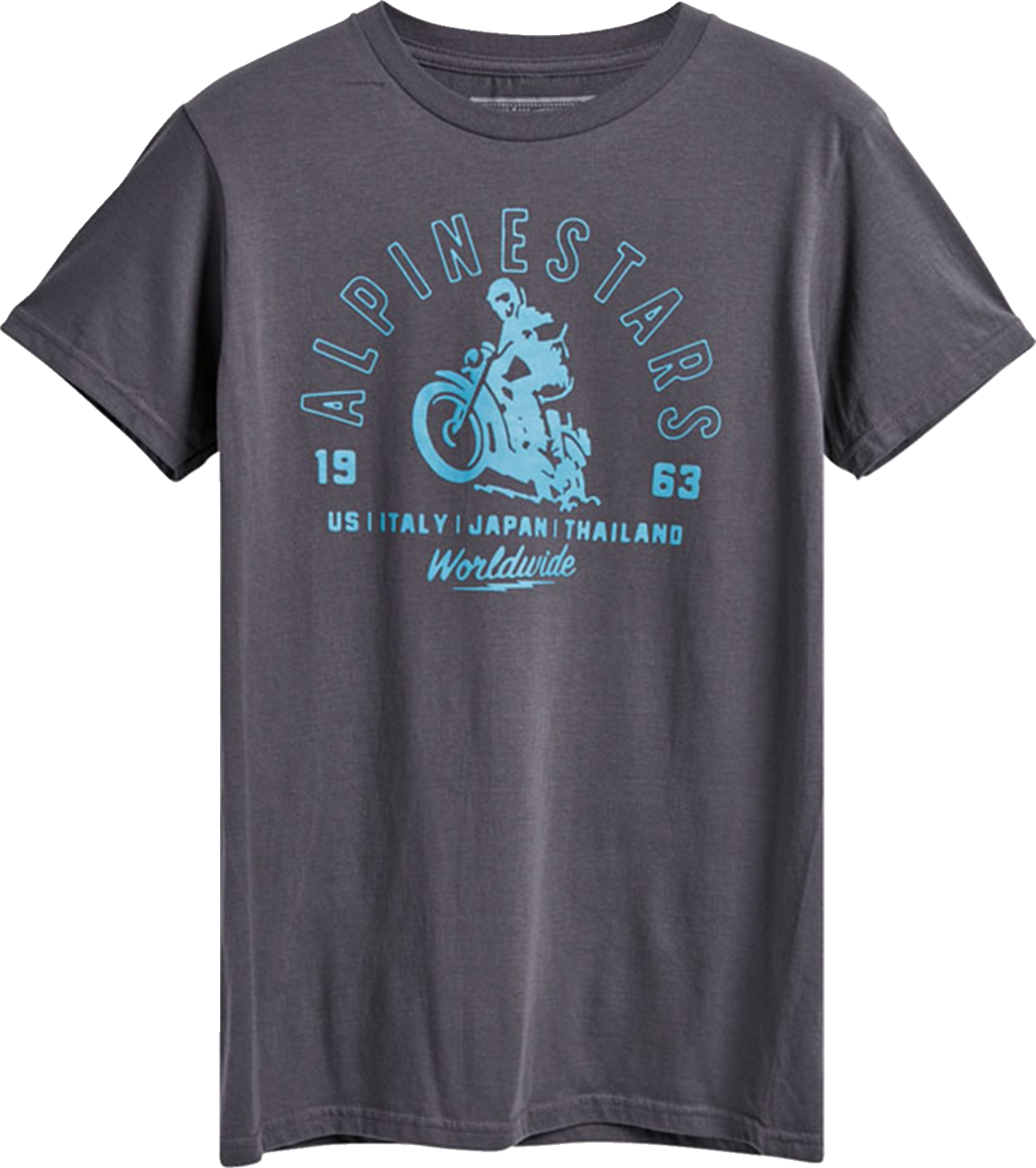 ALPINESTARS Sander T-Shirt - Charcoal - Large 12337212018L