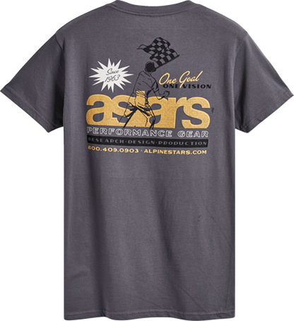 ALPINESTARS Flagged T-Shirt - Charcoal - 2XL 123372150182XL