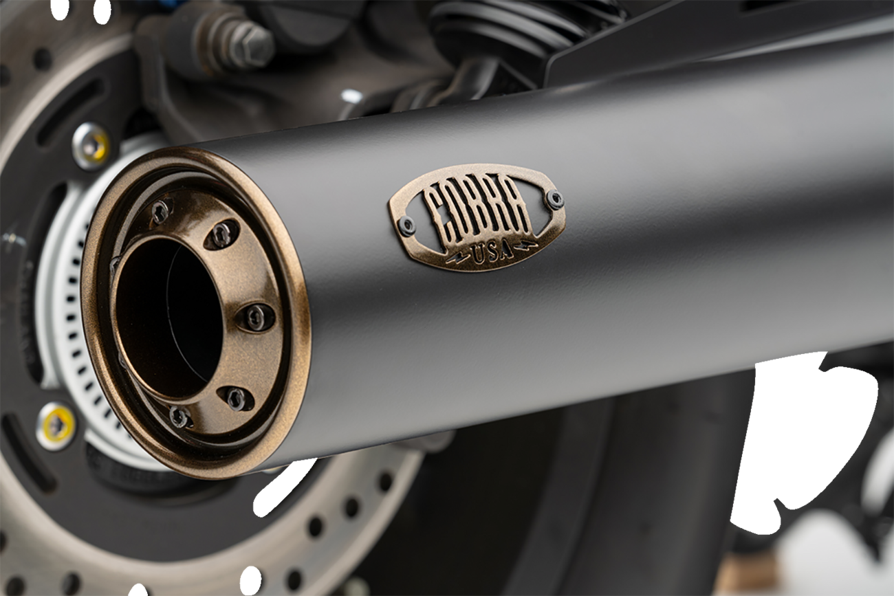 COBRA Bronze Tip Slip-On Muffler - Rebel 1140BZ
