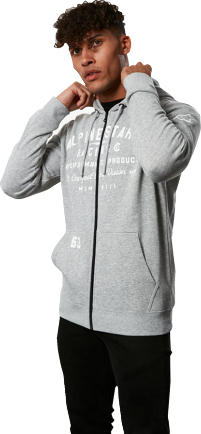 ALPINESTARS Region Hoodie - Heather Gray - XL 1233534001026XL
