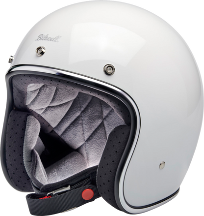 BILTWELL Bonanza Helmet - Gloss White - Large 1001-164-204